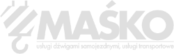 Logo Maśko białe